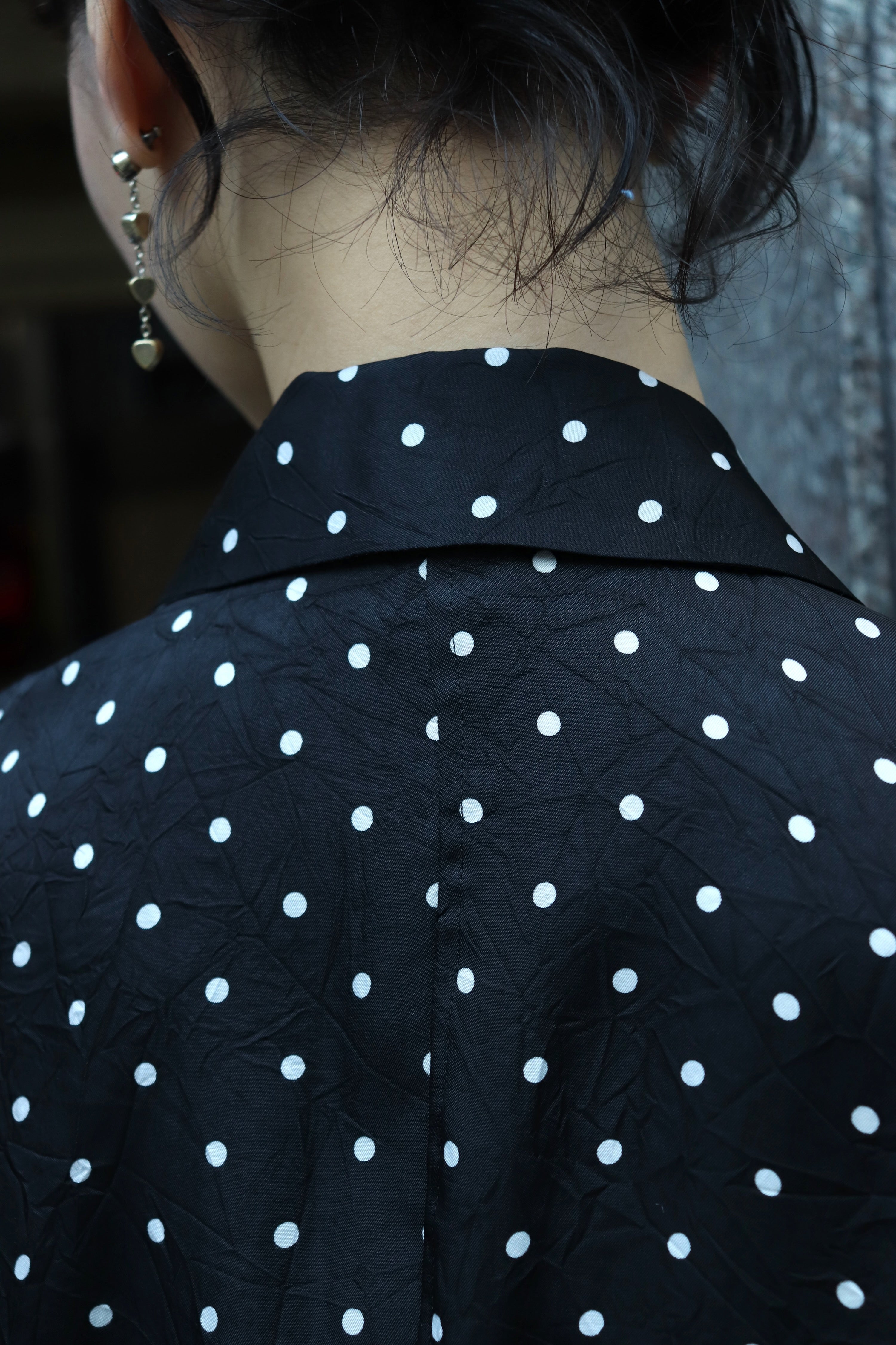 FETICO (フェティコ) シャツ FETICO(フェティコ)のPRINTED SATIN KNOTTED SHIRT(シャツ)の通販