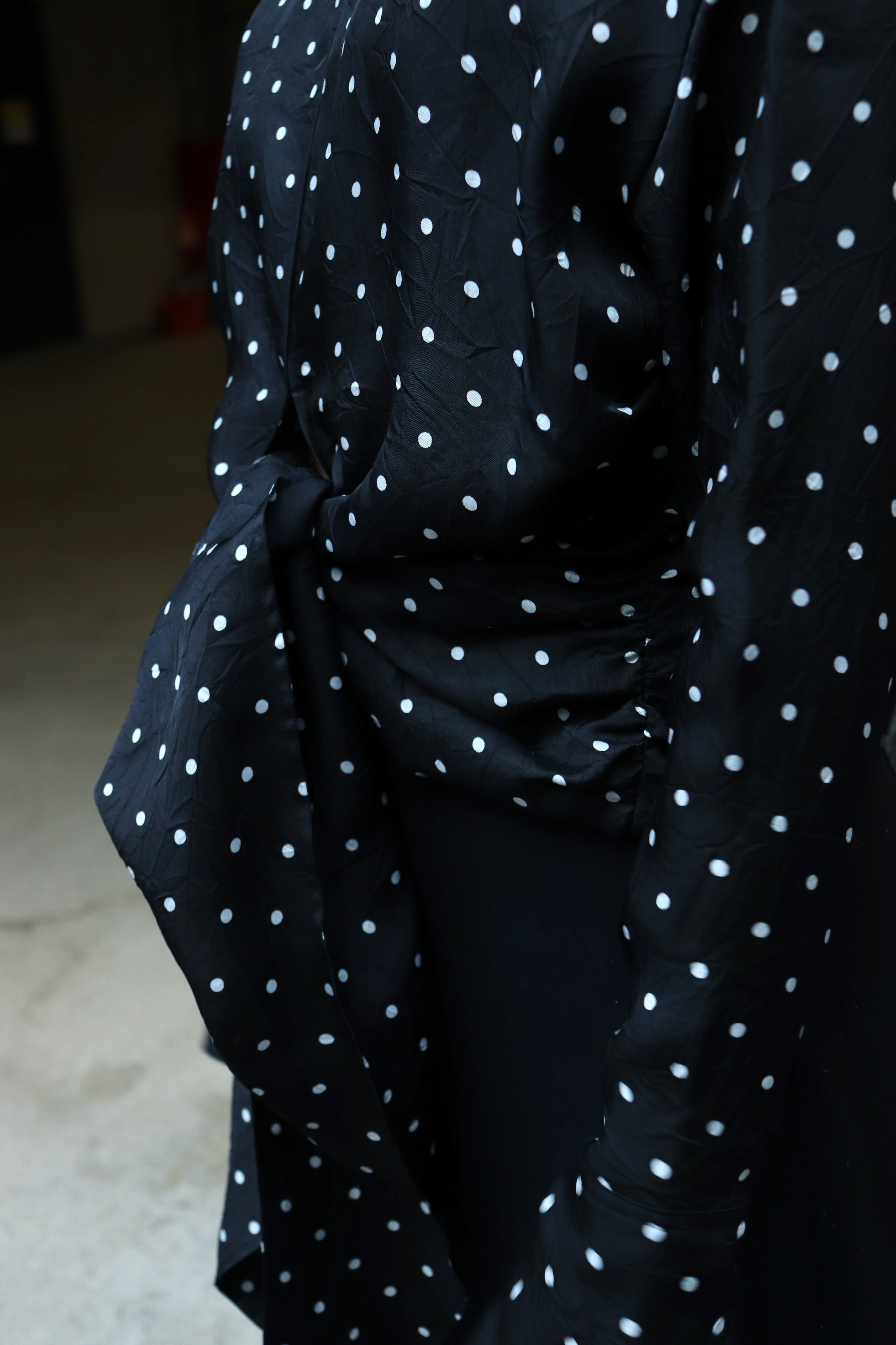 FETICO(フェティコ)のPRINTED SATIN KNOTTED SHIRT(シャツ)の通販