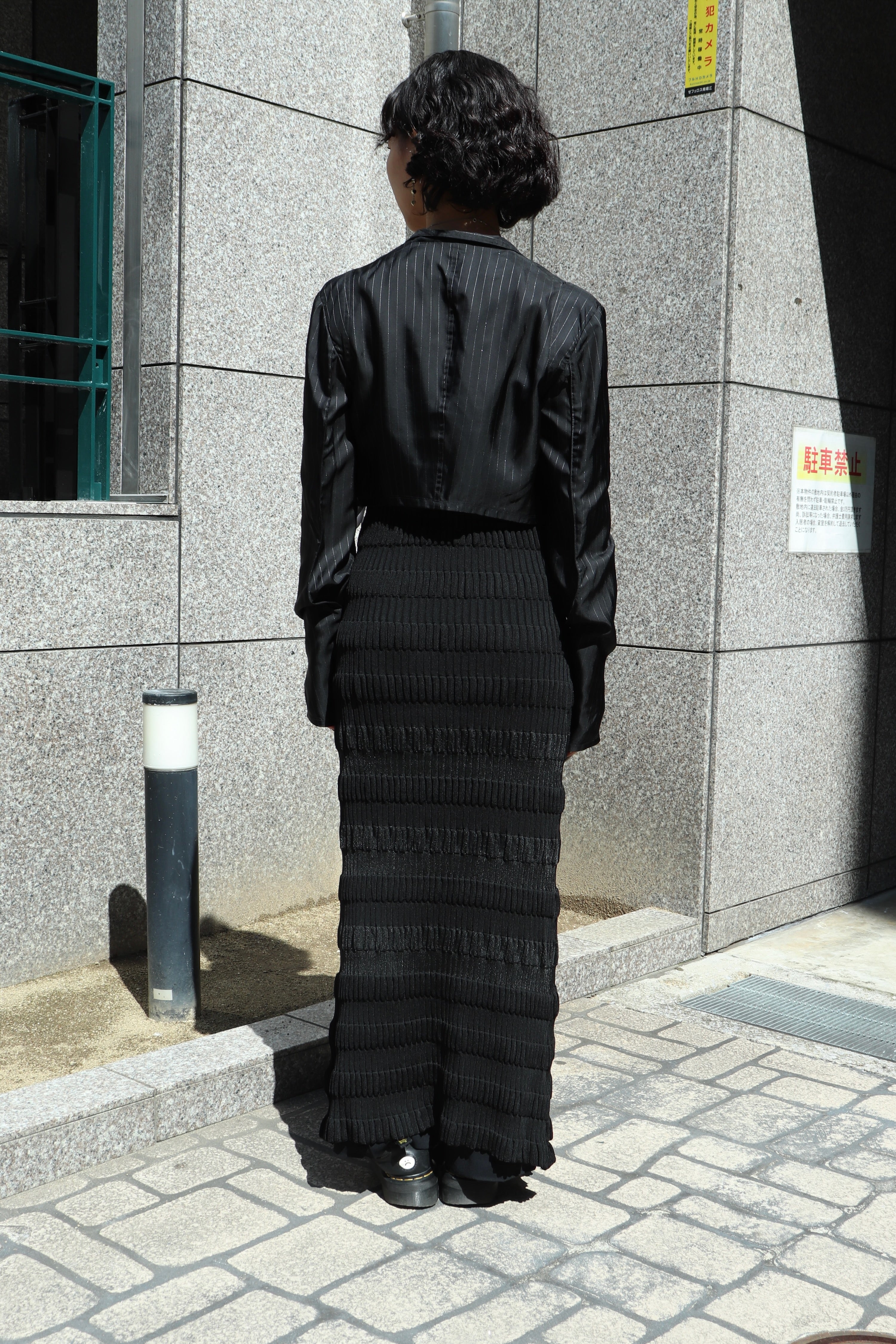 【FETICO】stripe knit cami dress FETICO(フェティコ)のSTRIPE KNIT CAMI DRESS(ドレス)の通販