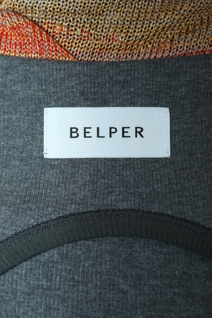 BELPER  OFF SHOULDERS SKIRT(CHARCOAL)