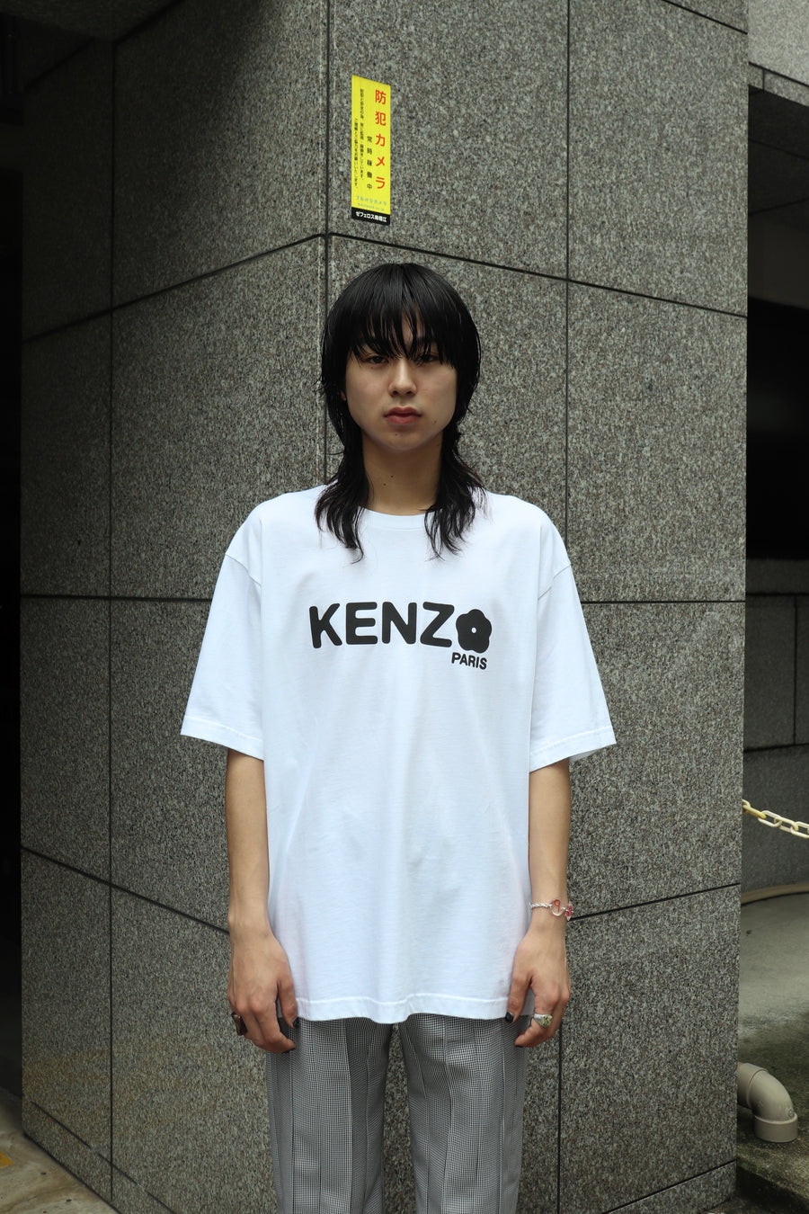 KENZO  GOTS BOKE FLOWER 2.0 OVERSIZE TSHIRT(WHITE)