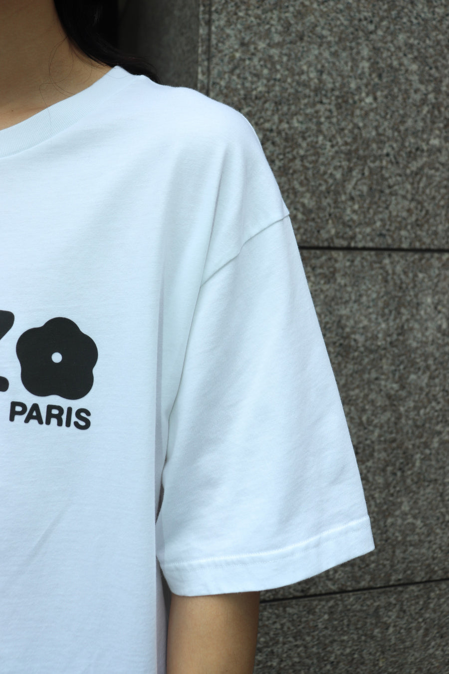 KENZO  GOTS BOKE FLOWER 2.0 OVERSIZE TSHIRT(WHITE)