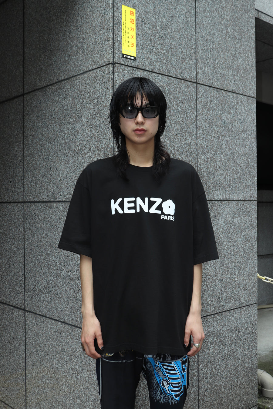 KENZO  GOTS BOKE FLOWER 2.0 OVERSIZE TSHIRT(BLACK)
