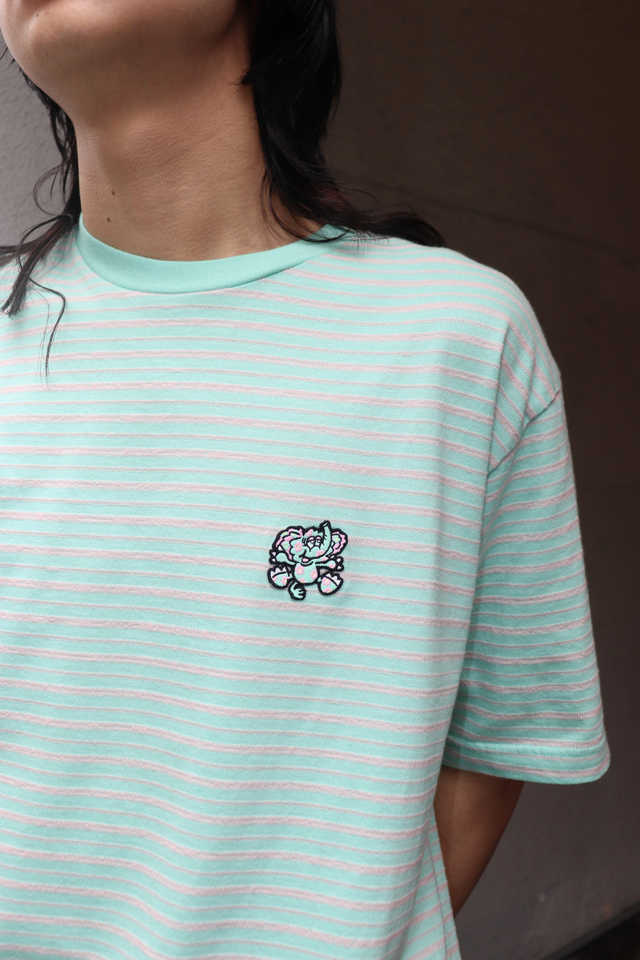 KENZO  VERDY COLLECTION EMBROIDERED CLASSIC TSHIRT(SAGE GREEN)