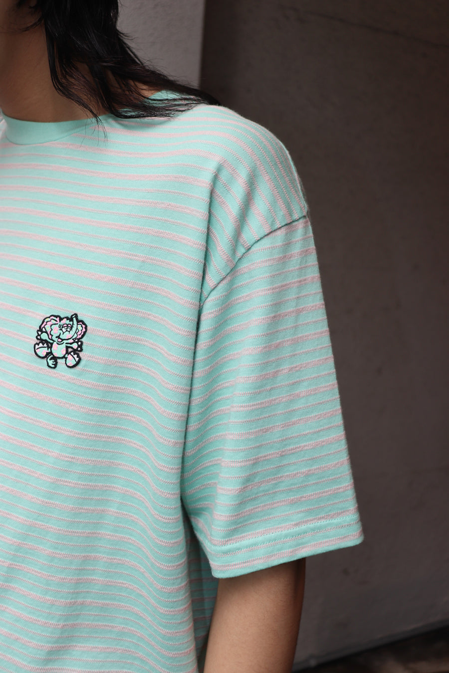 KENZO  VERDY COLLECTION EMBROIDERED CLASSIC TSHIRT(SAGE GREEN)