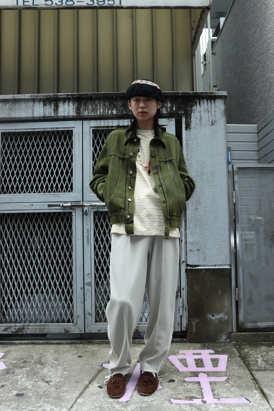 KENZO  VERDY COLLECTION EMBROIDERED CLASSIC TSHIRT(GOLDEN YELLOW)