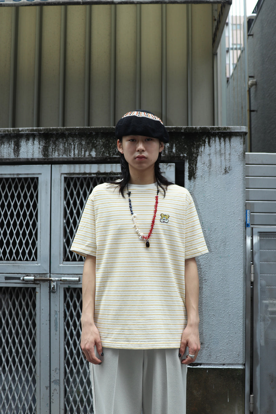 KENZO  VERDY COLLECTION EMBROIDERED CLASSIC TSHIRT(GOLDEN YELLOW)