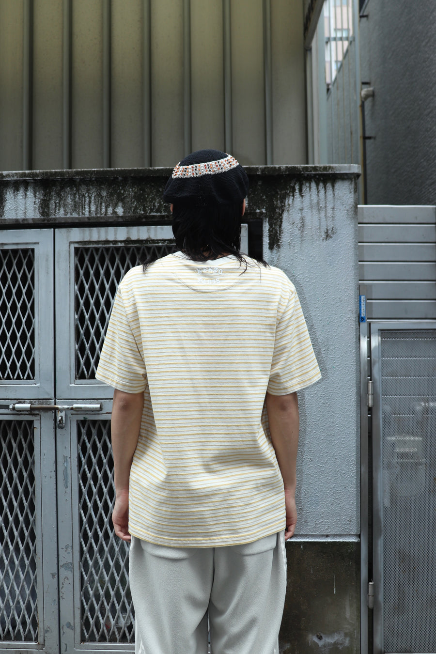 KENZO  VERDY COLLECTION EMBROIDERED CLASSIC TSHIRT(GOLDEN YELLOW)