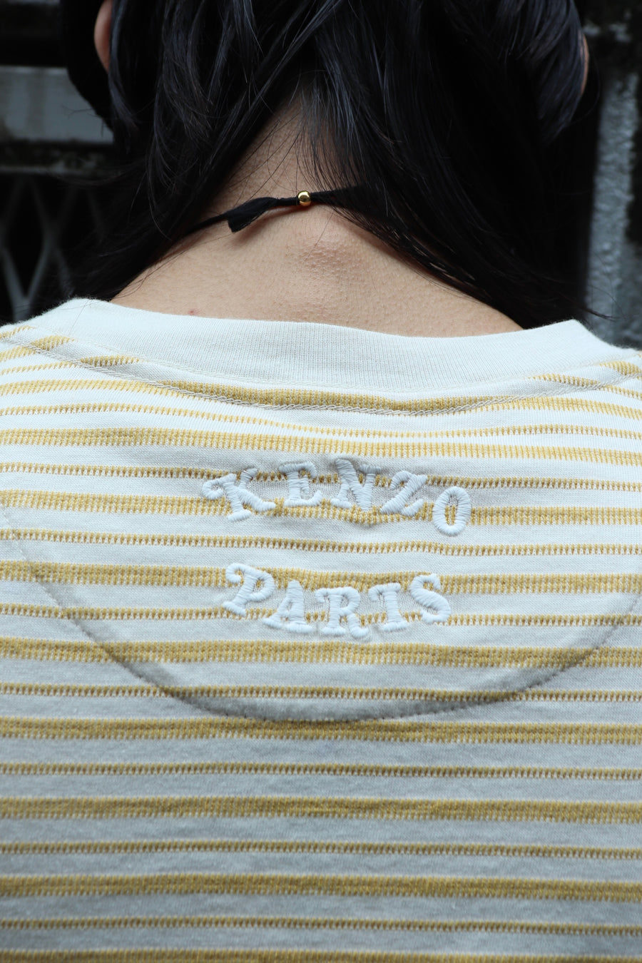 KENZO  VERDY COLLECTION EMBROIDERED CLASSIC TSHIRT(GOLDEN YELLOW)