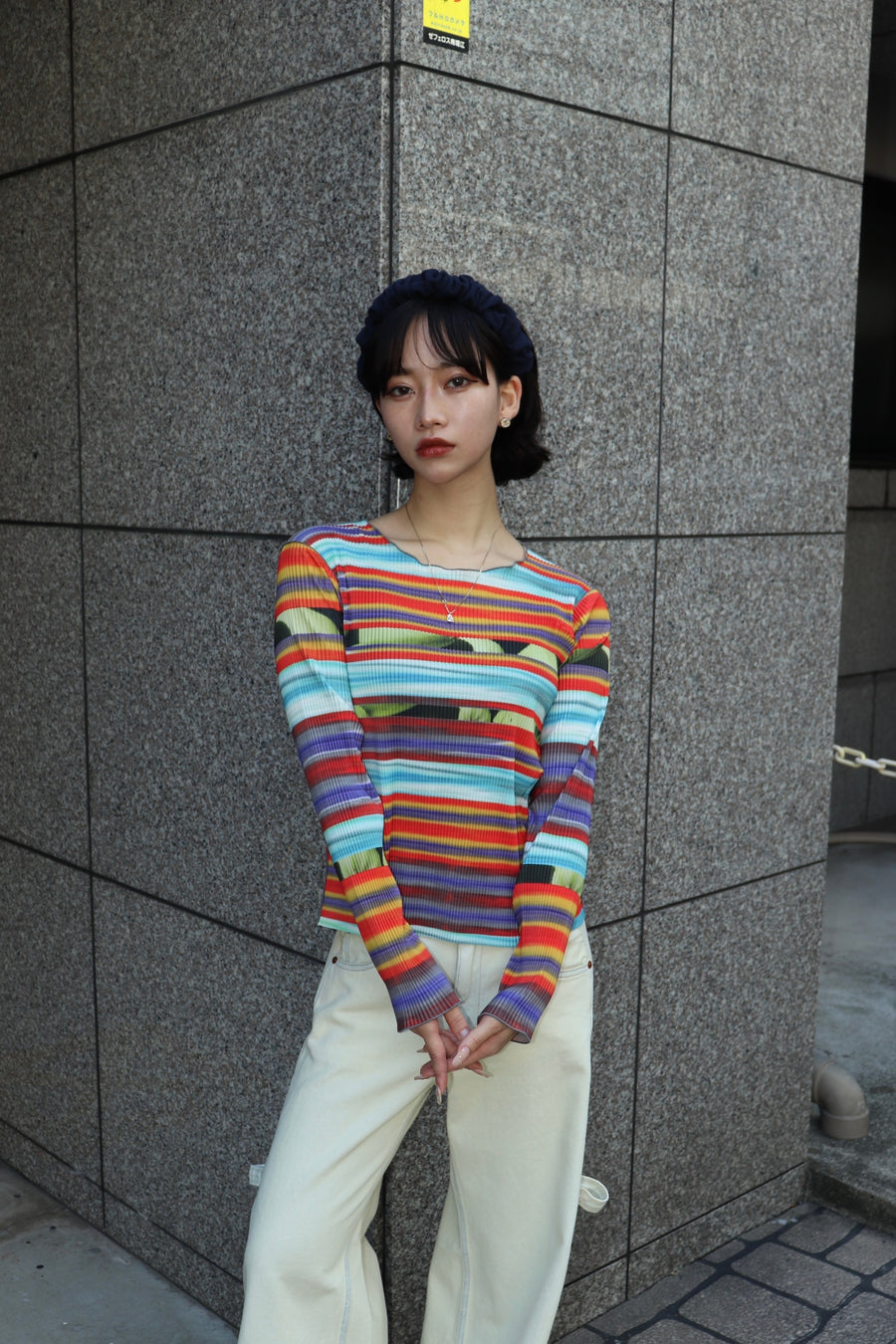 kotohayokozawa  SPA HEADBAND HEAVYWEIGHT(BLUEBERRY)