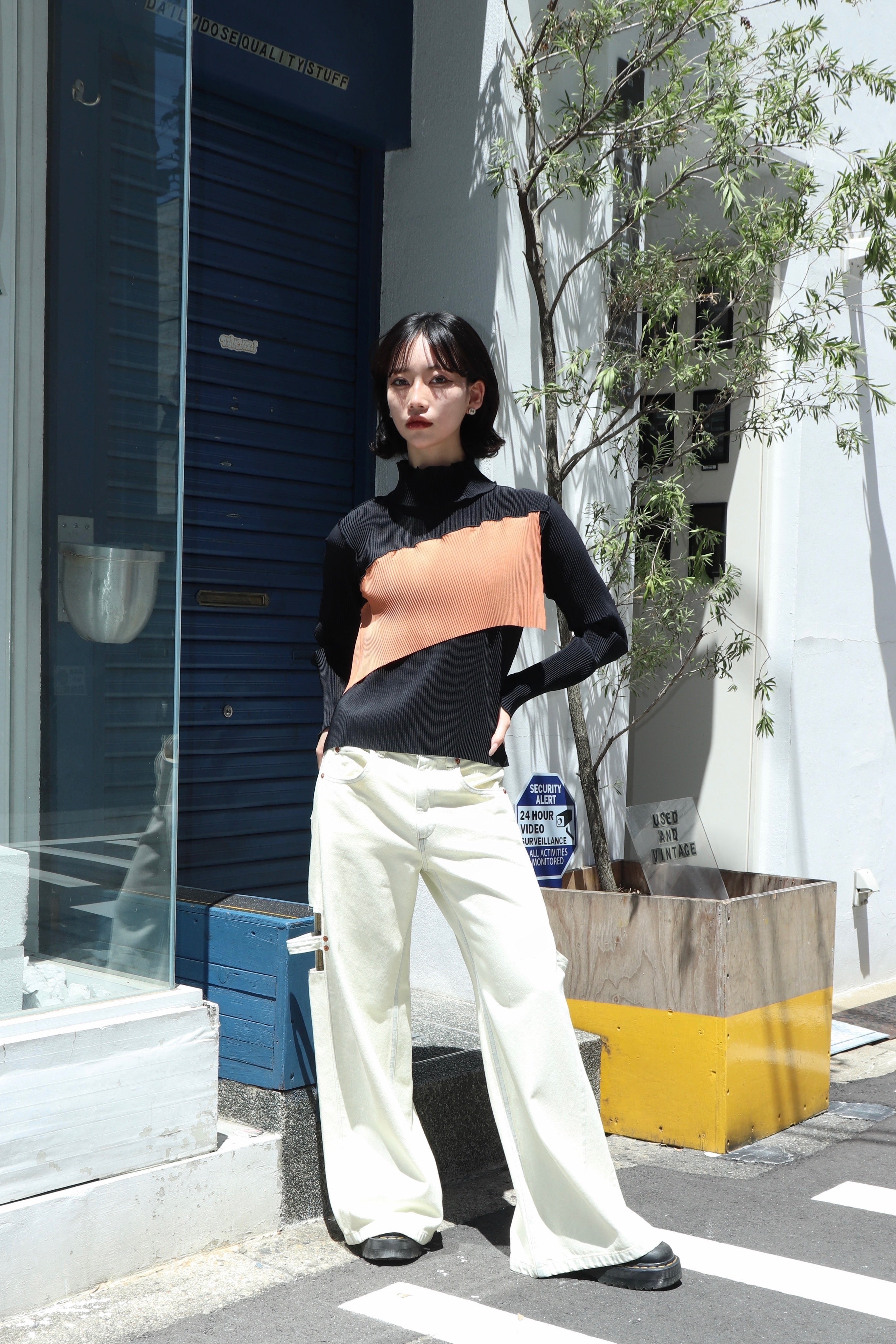kotohayokozawa(コトハヨコザワ)のSPIRAL WAVE LONG SLEEVE TOP HIGH