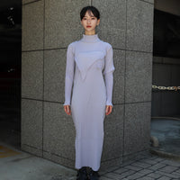 kotohayokozawa(コトハヨコザワ)のT*D* WAVE LONG SLEEVE DRESS
