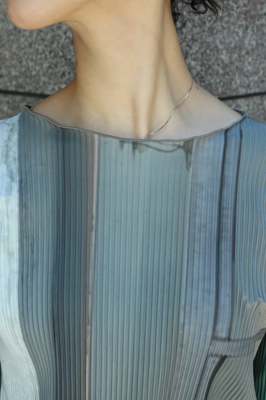 kotohayokozawa  GRAPHIC TOP(GREEN)