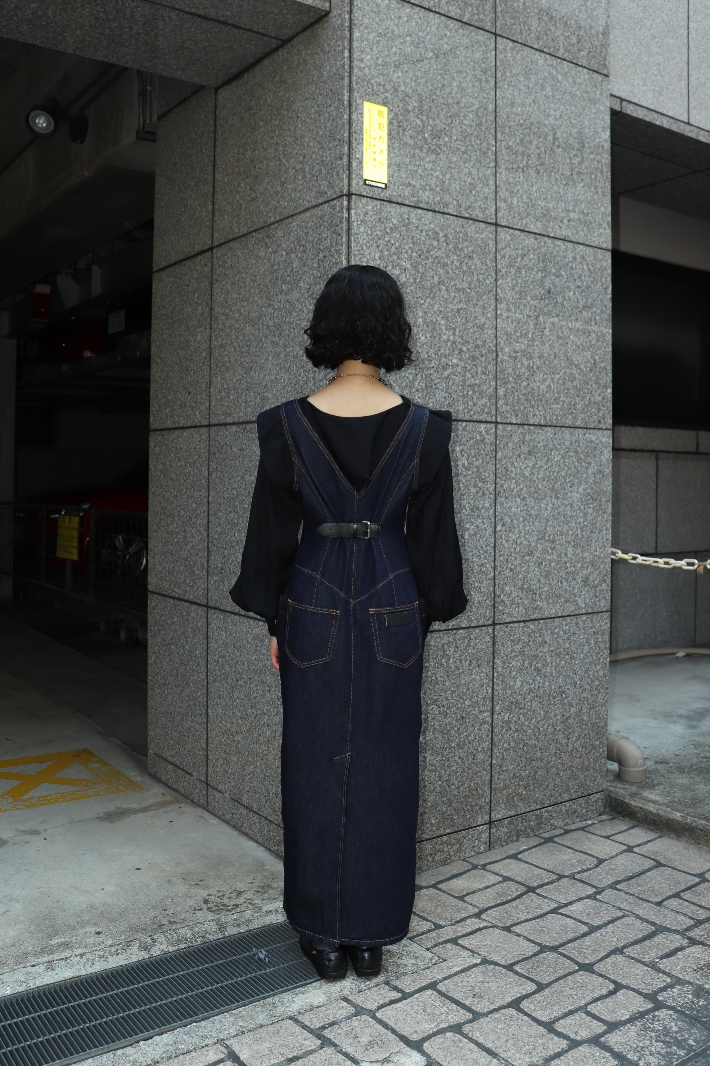 fetico Denim sleeveless dress デニム　フェティコ FETICO(フェティコ)のDenim sleeveless dress(ドレス)の通販｜PALETTE