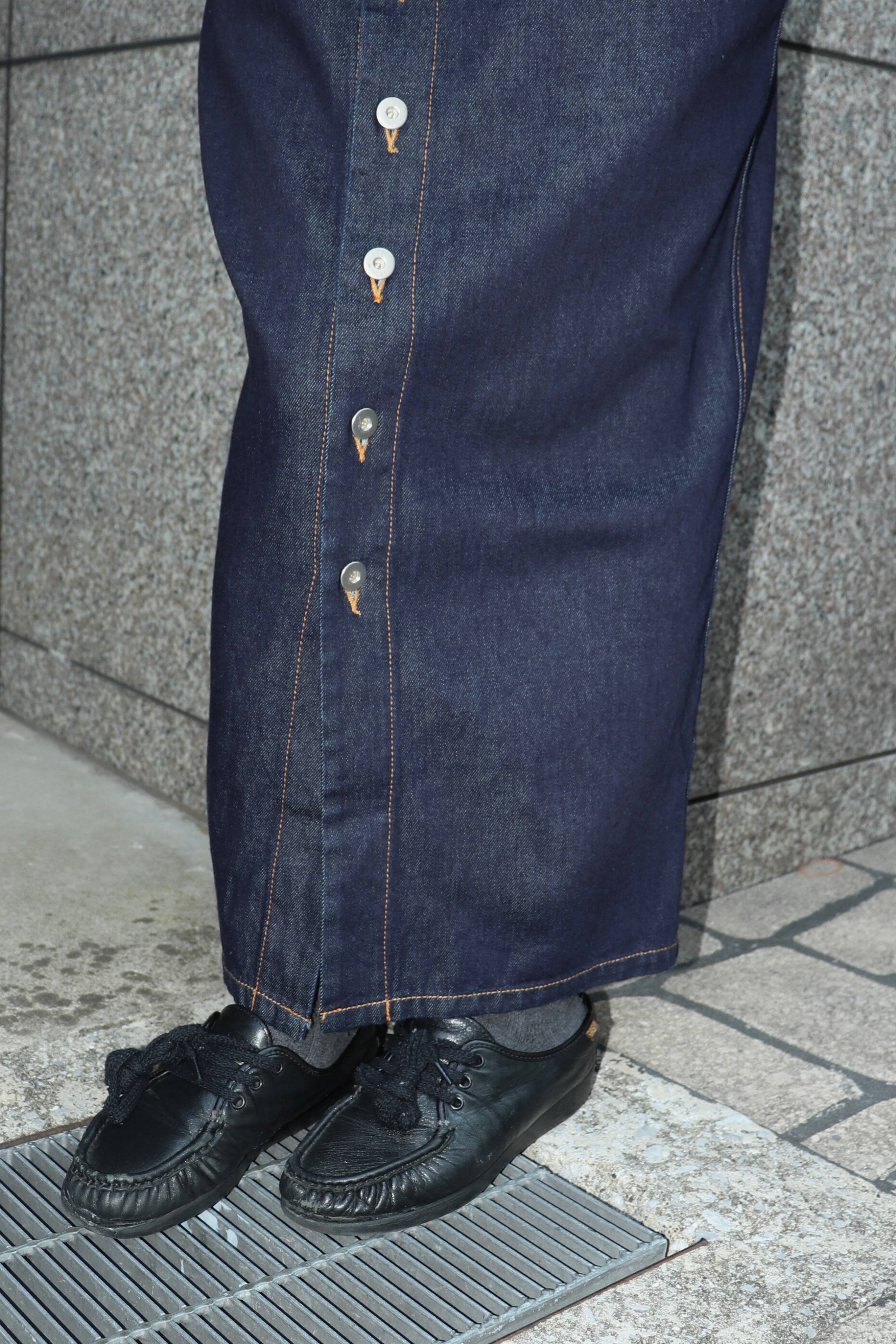 FETICO(フェティコ)のDenim sleeveless dress(ドレス)の通販｜PALETTE