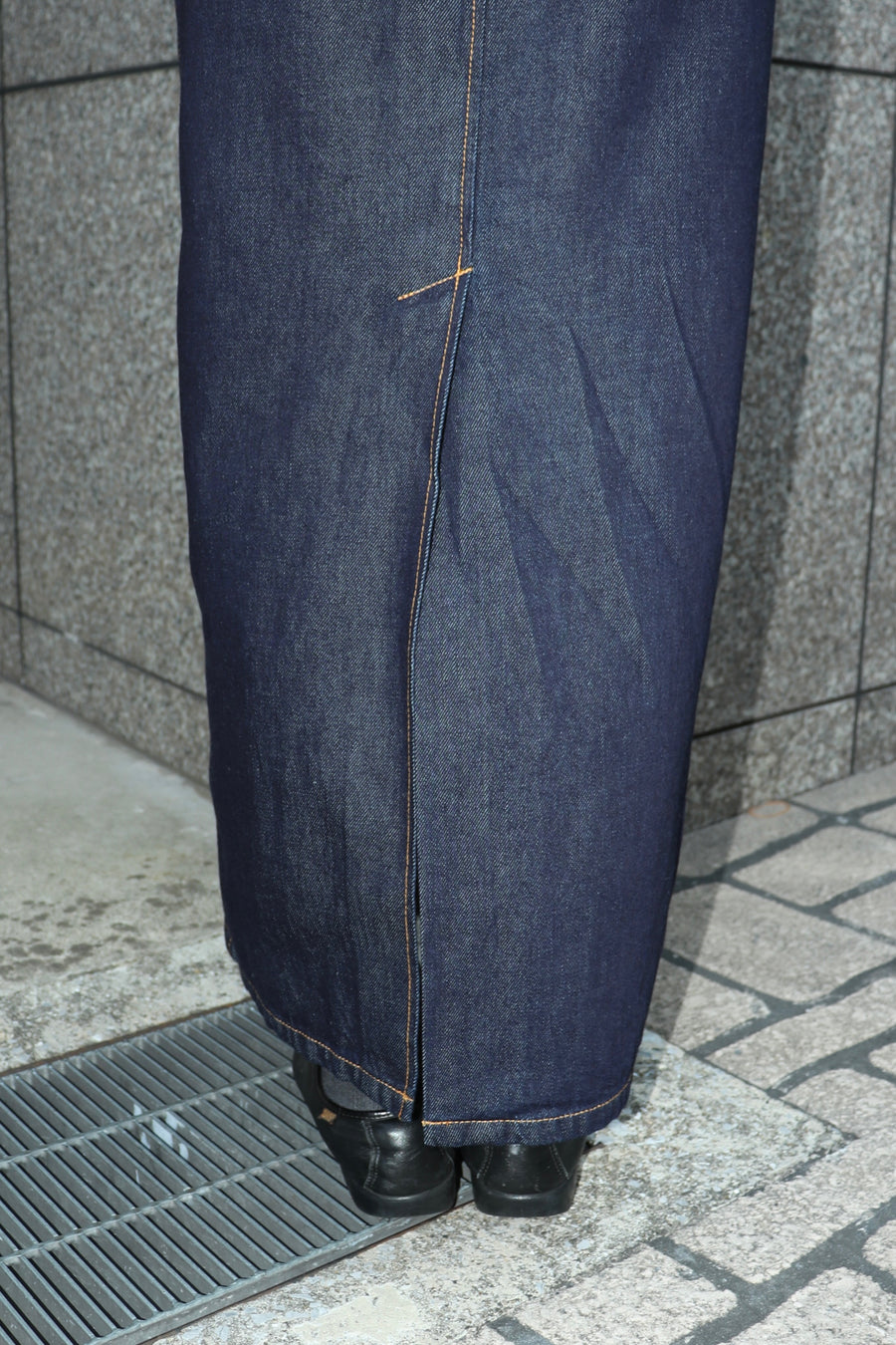 FETICO  Denim sleeveless dress