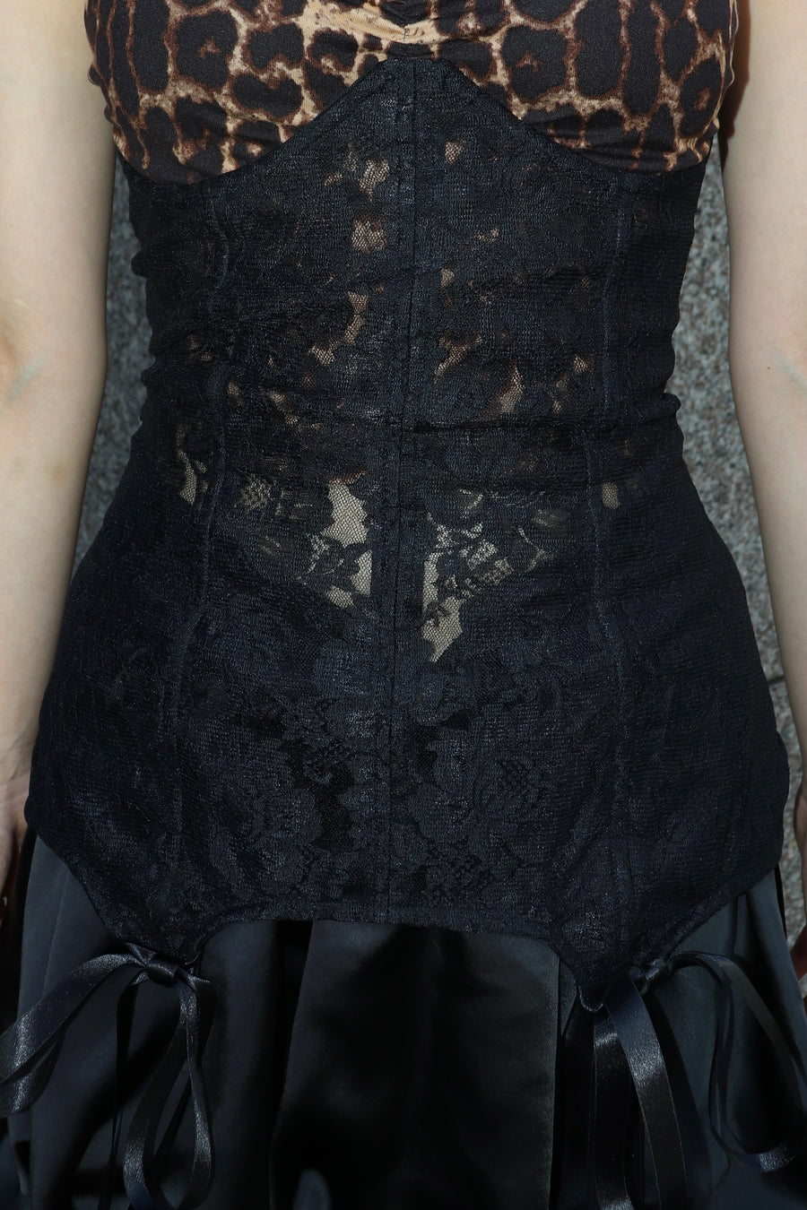 SHIORI MIKATA  satin skirt and tops