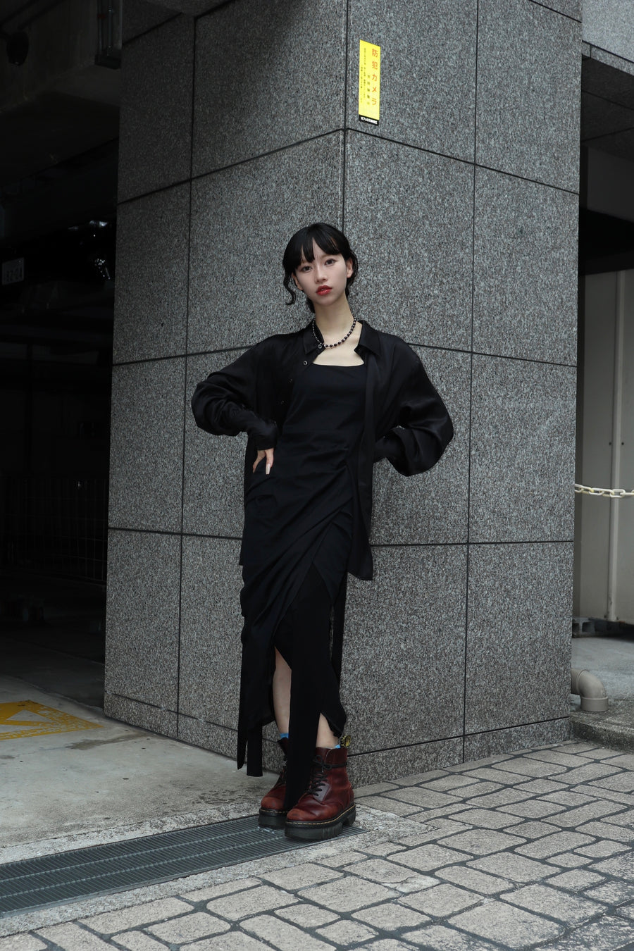 mukcyen  blousing shirt