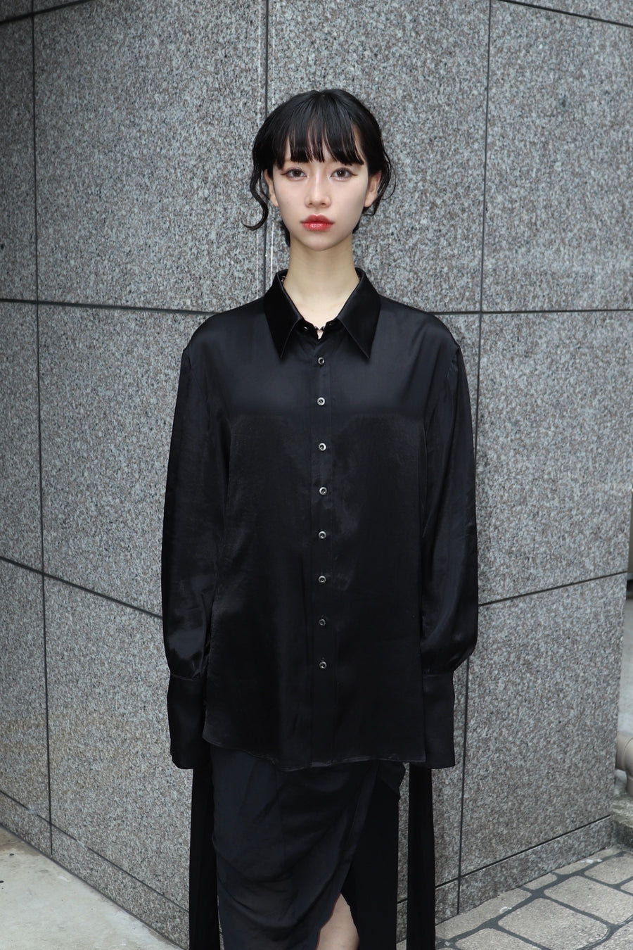 mukcyen  blousing shirt