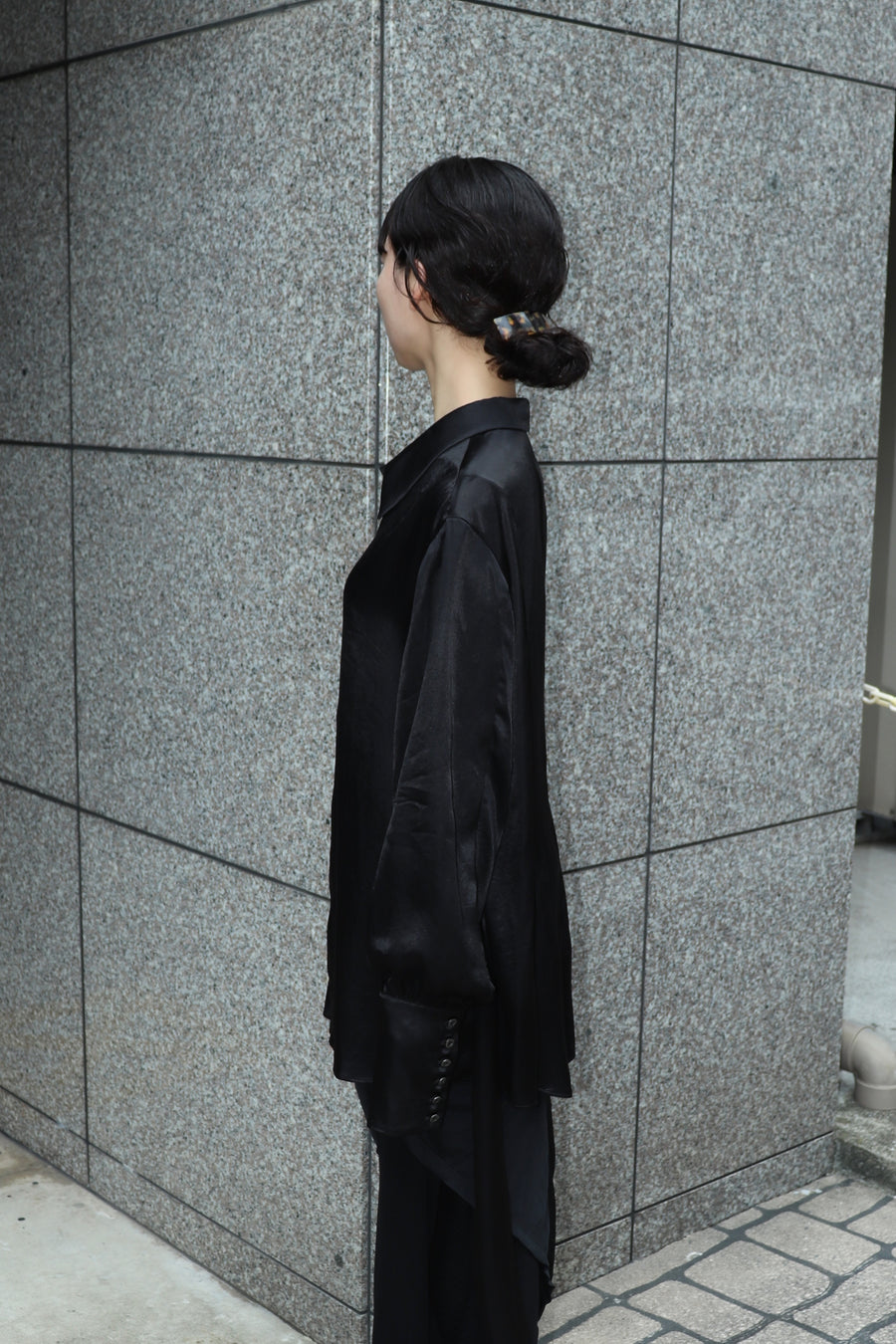 mukcyen  blousing shirt