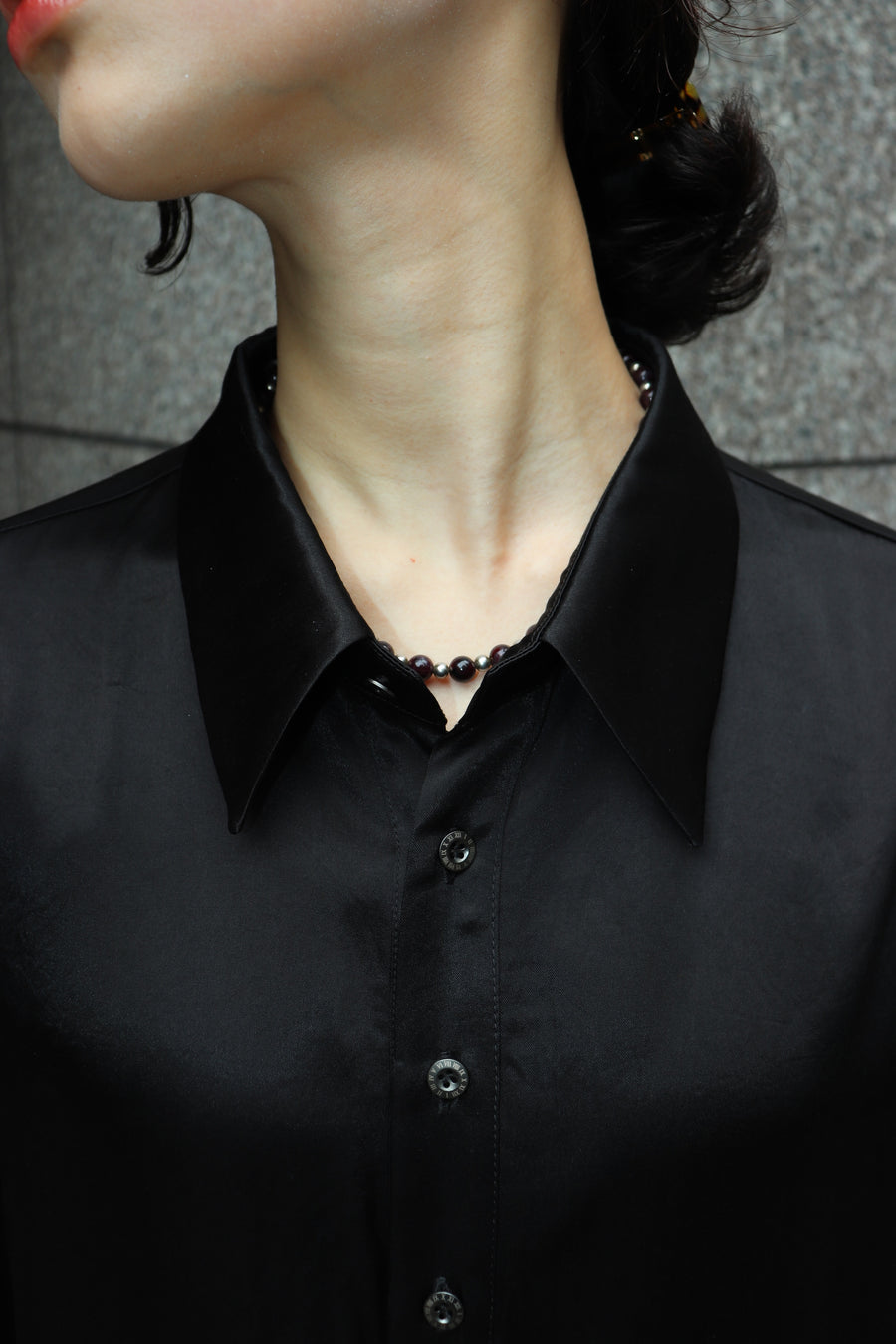 mukcyen  blousing shirt