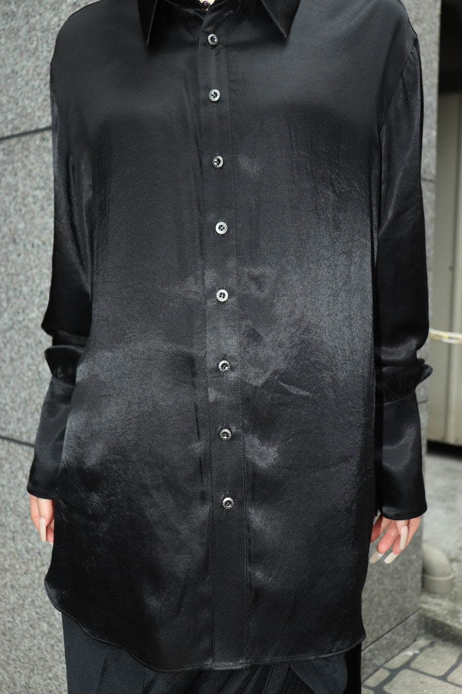 mukcyen  blousing shirt