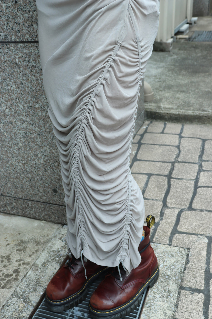 mukcyen  stretch layered skirt