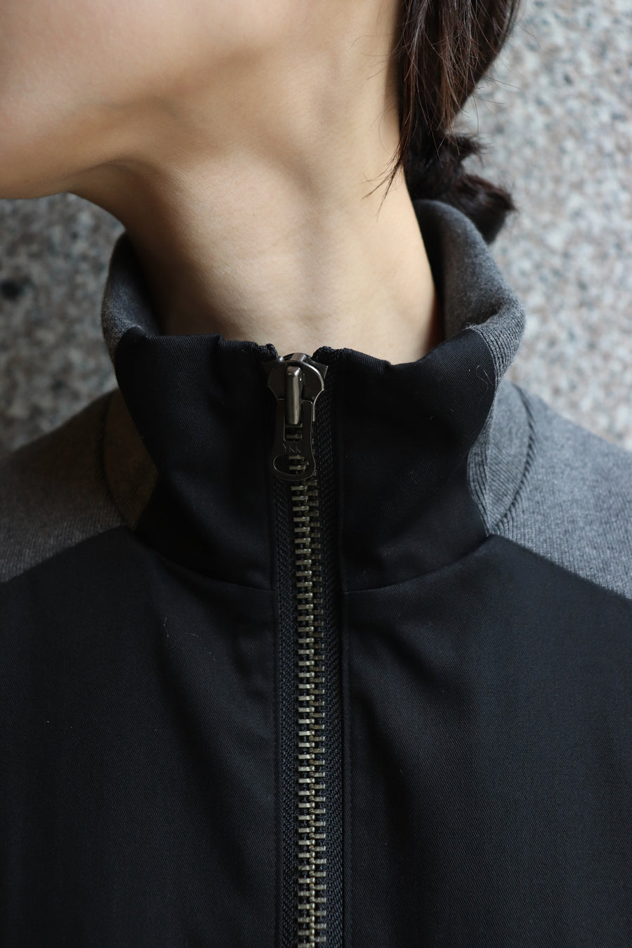 SHIORI MIKATA  tight fit rib coat