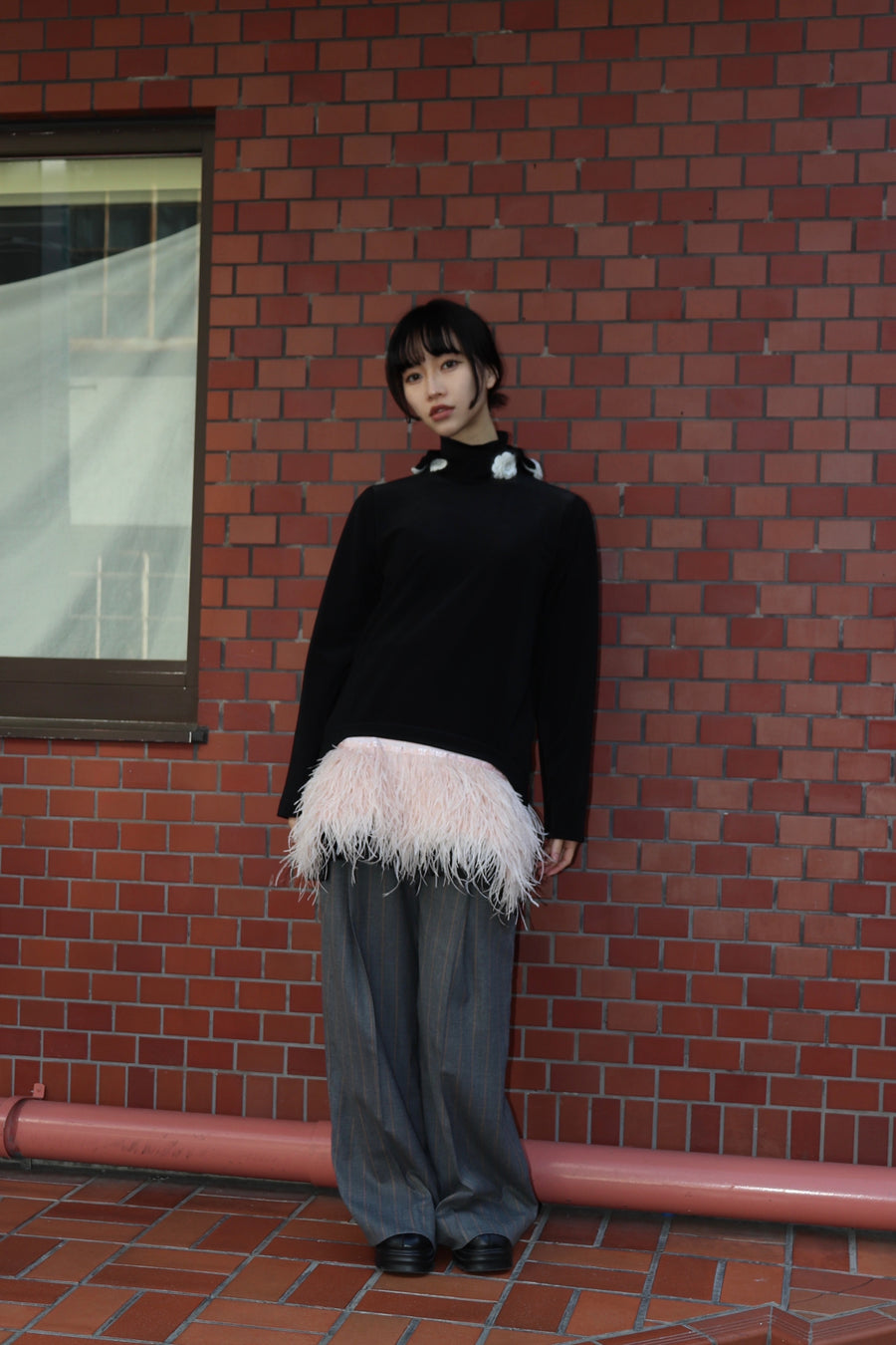 TOGA PULLA  Pique jersey L/S