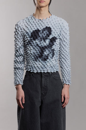 MASU  SPIKY ANGEL TOPS(GRAY)