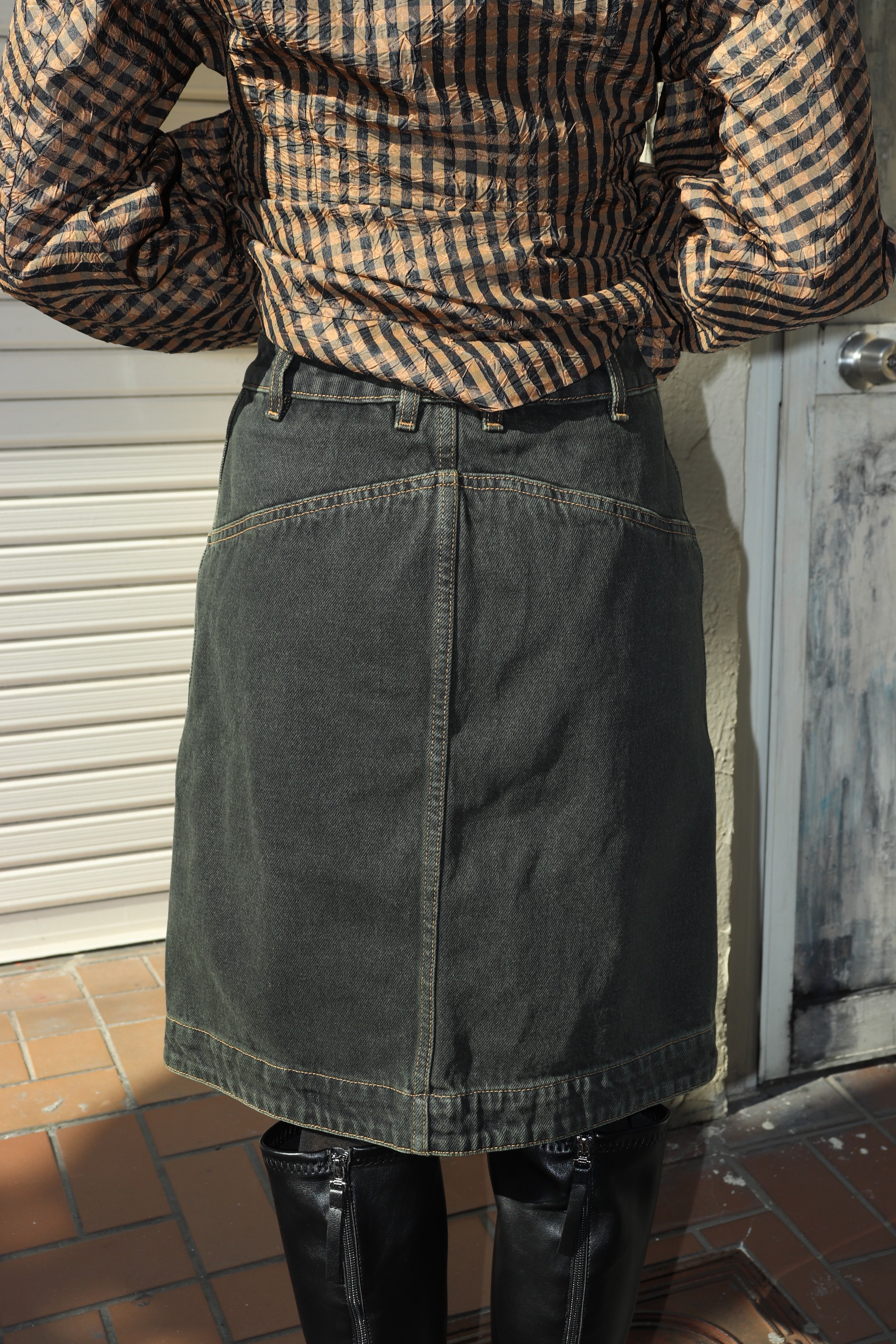 エコーズラッタ eckhaus latta スカート ECKHAUS LATTA(エコーズラッタ)のNESTING SKIRTの通販｜PALETTE art