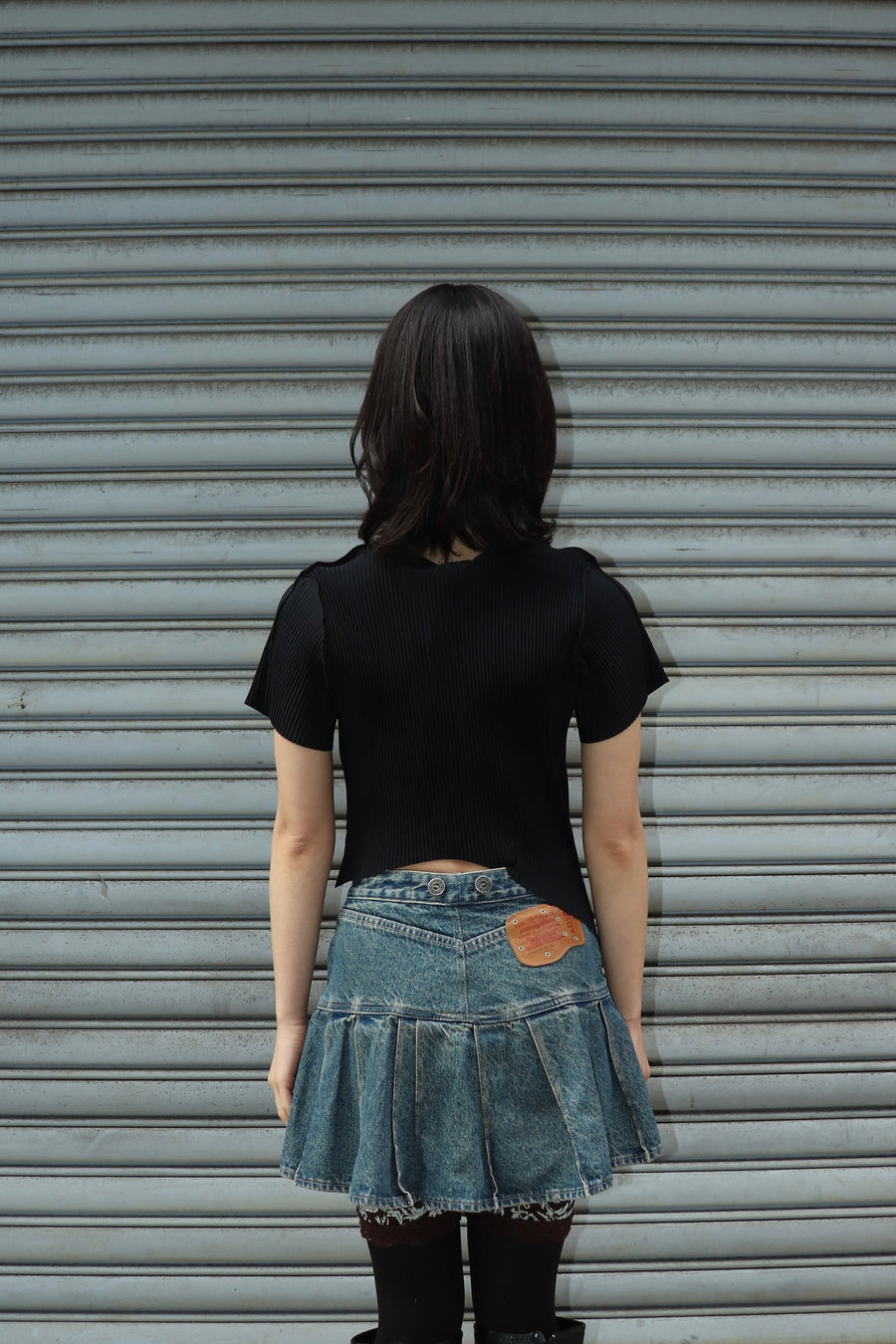 kotohayokozawa(コトハヨコザワ)のCHOPPED TOP SHORTSLEEVEの通販