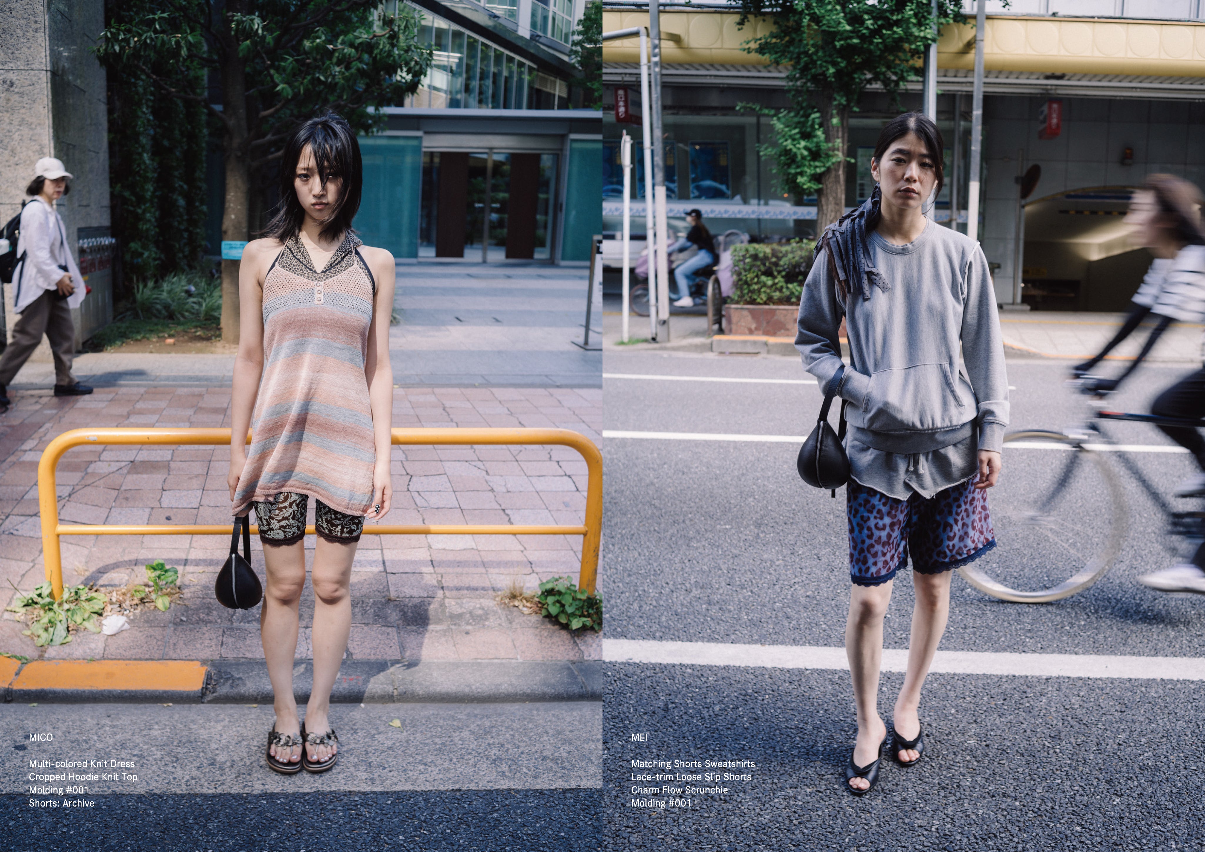 PERVERZE(パーバーズ)のLace-trim Loose Slip Shorts NAVYの通販