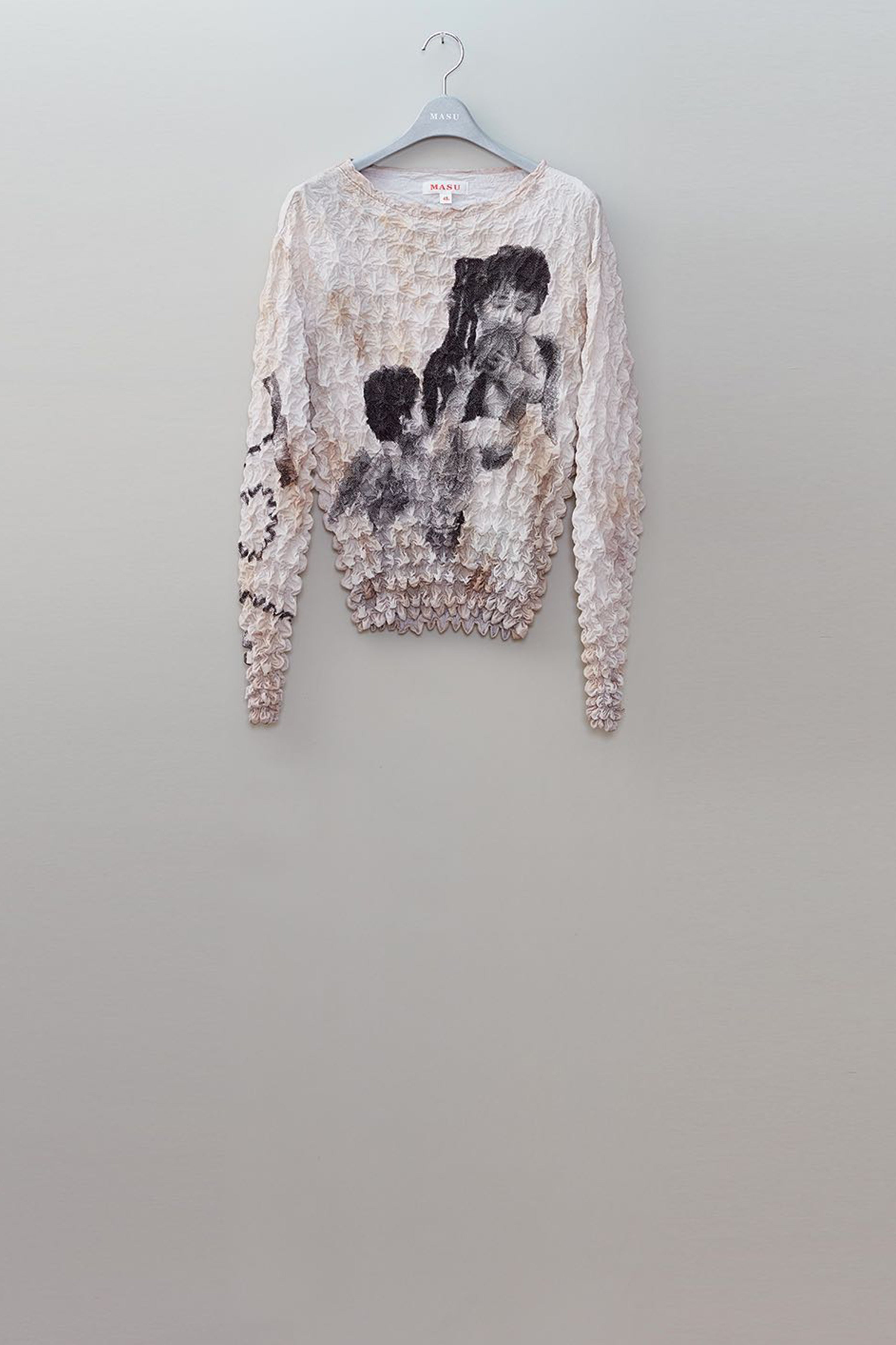 MASU(エムエーエスユー)のMARRIAGE POPCORN SWEATSHIRT L.GRAYの通販