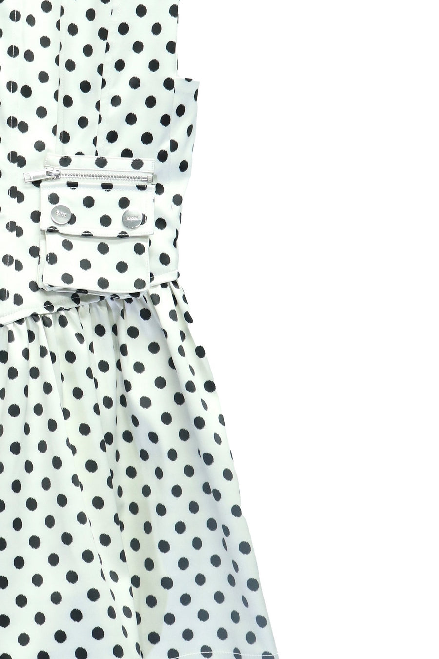 GANNI  Printed Double Satin Corset Mini Dress