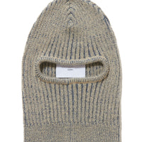 SUGARHILL(シュガーヒル)のPLATING KNIT BALACLAVA IVORY&NAVYの通販