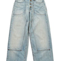 SUGARHILL(シュガーヒル)のFADED DOUBLE KNEE DENIM PANTSの通販