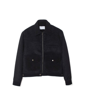 SUGARHILL  SHAGGY BLOUSON(BLACK)