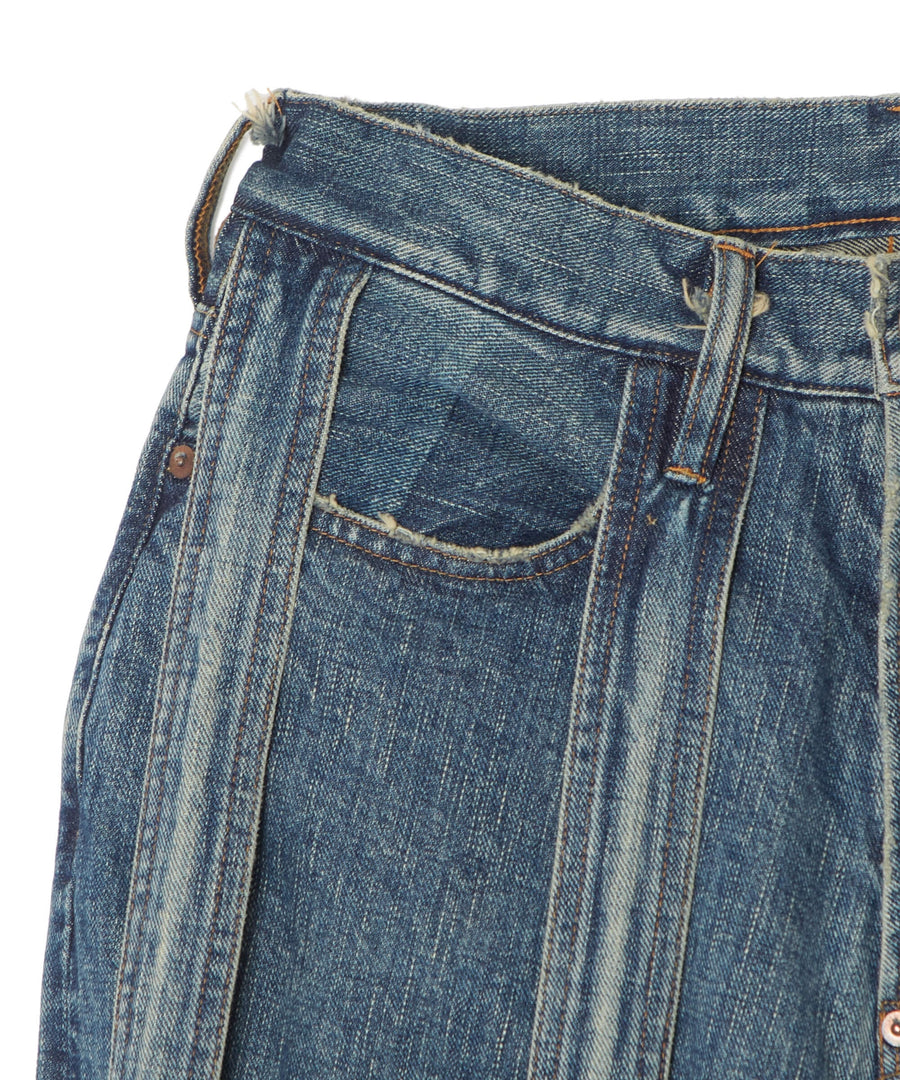 SUGARHILL  CAGED DENIM PANTS(INDIGO)