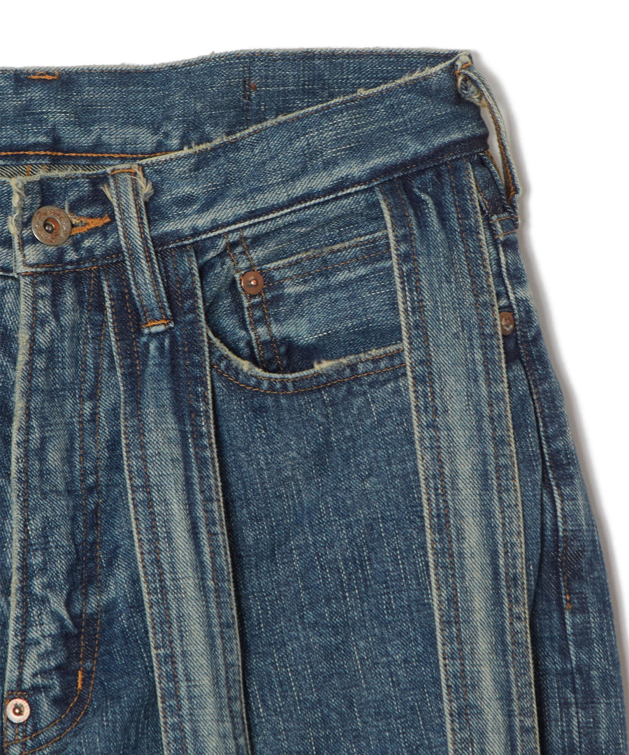 SUGARHILL  CAGED DENIM PANTS(INDIGO)