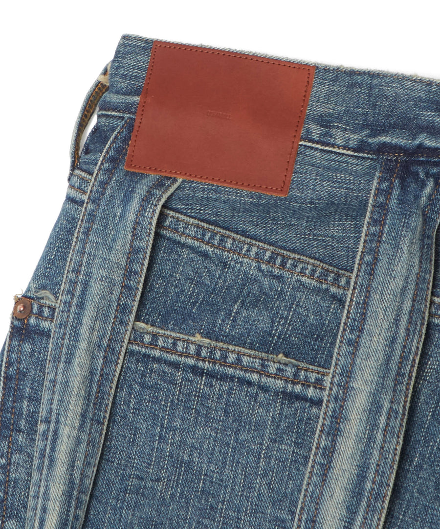 SUGARHILL  CAGED DENIM PANTS(INDIGO)