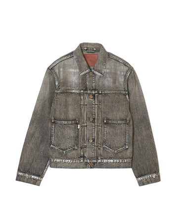 SUGARHILL  FOILED DENIM JACKET