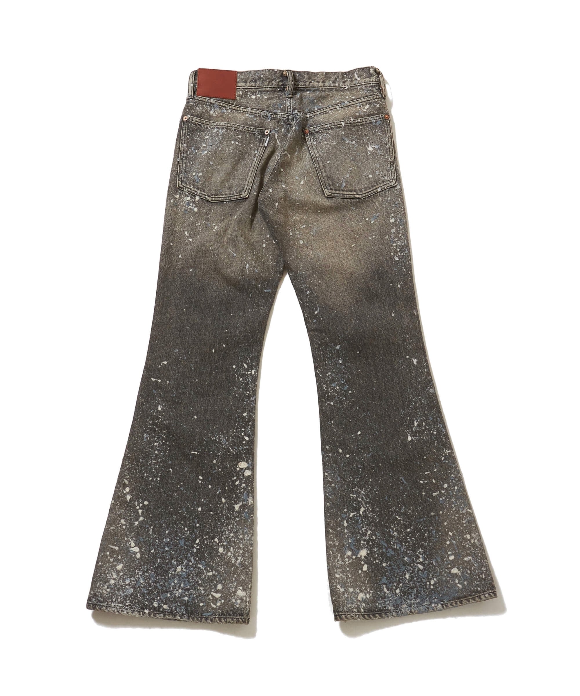 SUGARHILL(シュガーヒル)のMOLDED DENIM TROUSERS FLAIRED CUTの通販