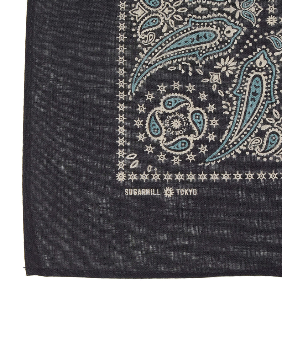 SUGARHILL  BANDANA(BLACK MINT)