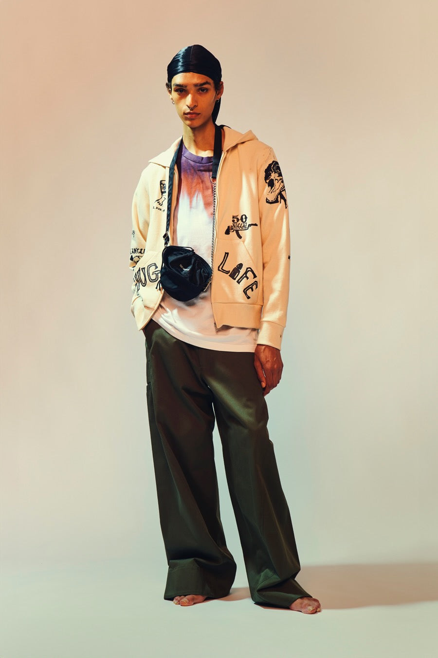 YUKI HASHIMOTO  ICE-DYE T-SHIRTS