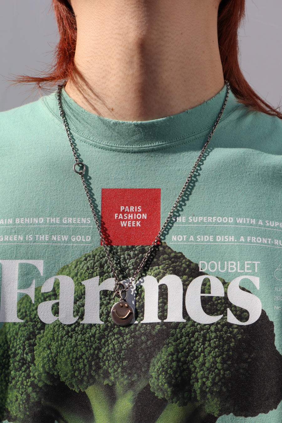 doublet(ダブレット)のFARMES MAGAZINE COVER T-SHIRT GREENの通販