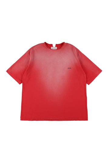 【25ss先行予約】BELPER  2025ss BLEACHED T(RED) ※3月入荷予定予約品