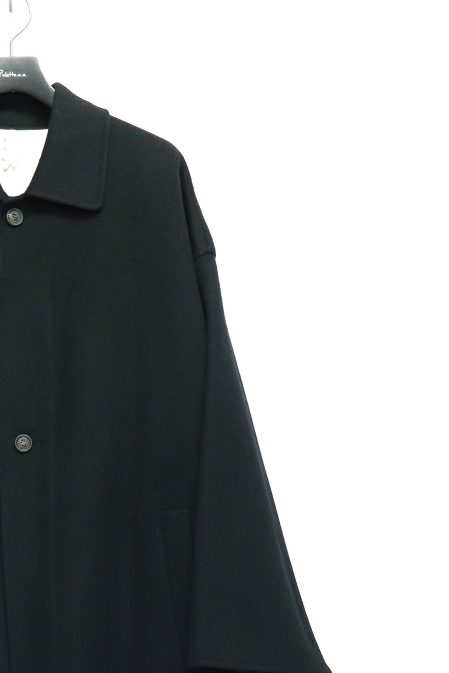 SOSHIOTSUKI  REVERSIBLE SEWING MAKUSHITA COAT(BLACK)