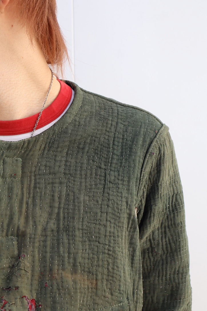 LEH  Quilting Reversible Blouson