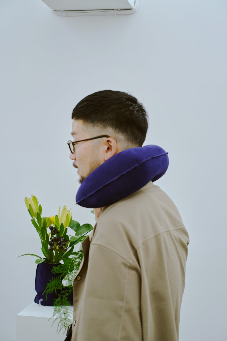 beta post  napping hoodie(WHITE)